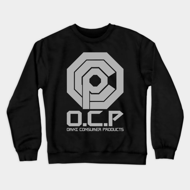 Omni Consumer Products Logo (Robocop) Crewneck Sweatshirt by CultureClashClothing